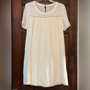 Ella Moss Cream Mini Dress